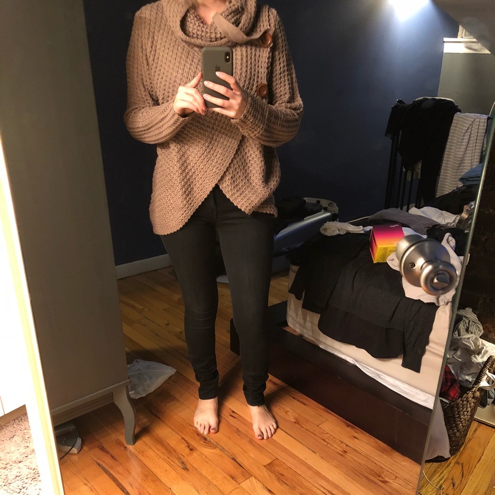 Chunky knit sweater